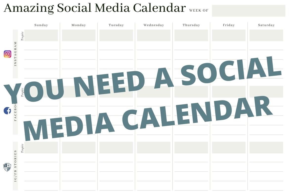 A Social Media Calendar: 5 Reasons Your Brand Needs This
